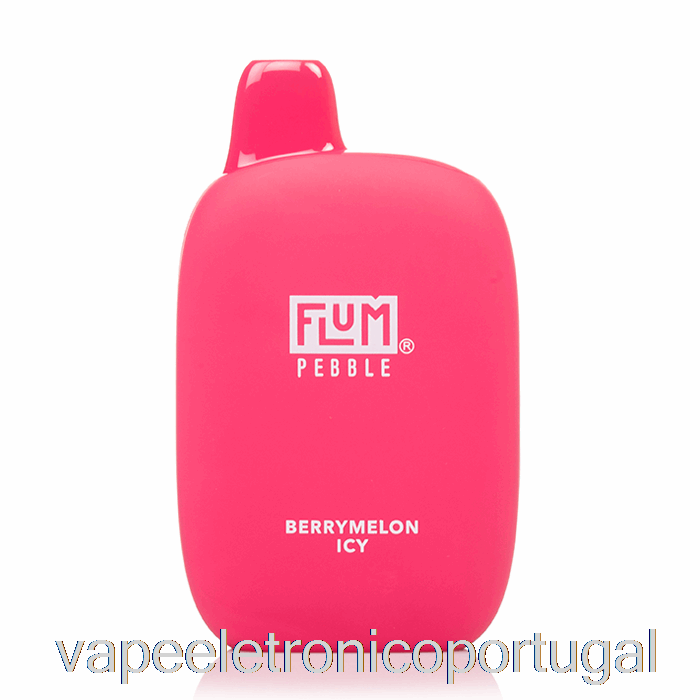 Vape Eletrônico Flum Seixo 6000 Descartável Berrymelon Gelado